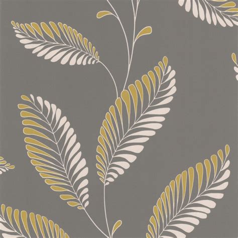 Aubrey 33 X 205 Leaf 3d Embossed Wallpaper Leaf Wallpaper