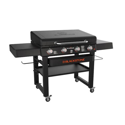 Blackstone Culinary 36 Inch Cart Blackstone Griddle With Hard Cover In