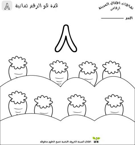 انا اسمي اركان memnun oldum. Pin by Nisreen Massad on اوراق عمل ارقام عربية | Learning ...