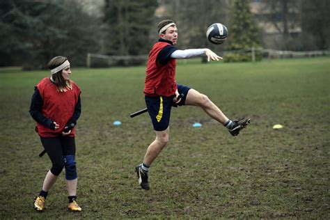 Muggles Play Quidditch