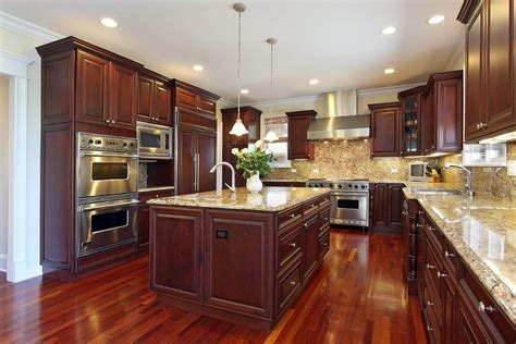How To Make Brown Kitchen Cabinets Look Modern ★ What Color Goes With Brown Cabinets