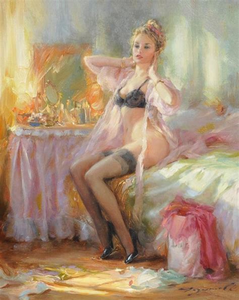 Sold Price Konstantin Razumov 1974 Russian Nude In The Morning