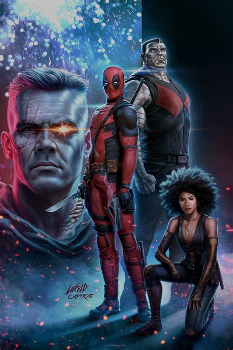 Deadpool 2 Poster By Rob Liefeld Channels New Mutants 98