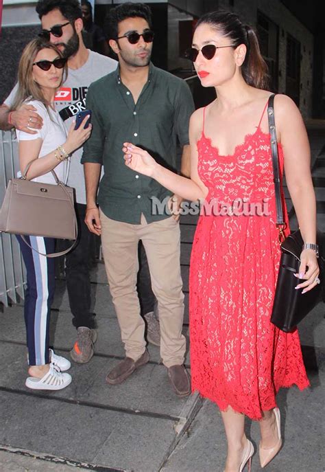 Kareena Kapoor Wore The Red Hot Version Of The Naked Dress MissMalini