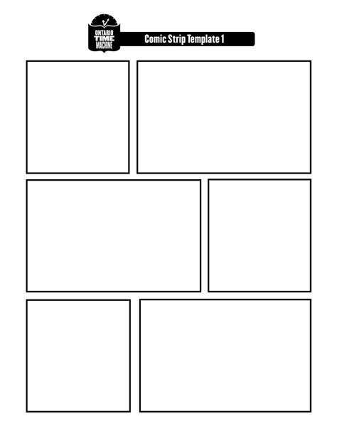Comic Book Template For Photoshop