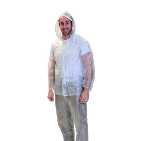 Stansport 3 Piece Waterproof Vinyl Rain Suit 12 Mm Thick Ourdoor New