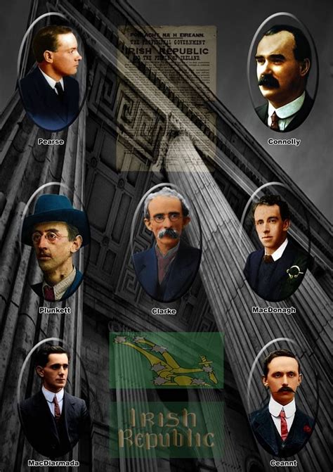 Leaders Of The 1916 Rebellion Ireland History Irish History Ireland