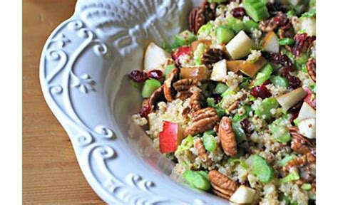 Quinoa Salad With Pears And Dried Cranberries Savvymom