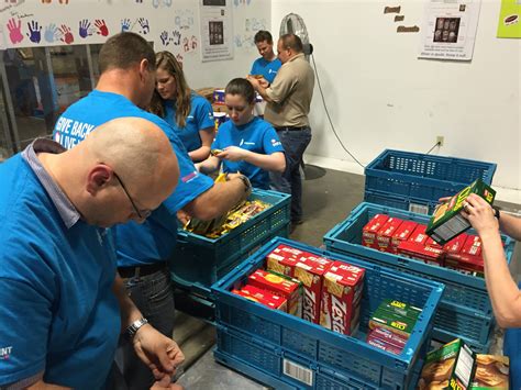 A Day Of Service At Gleaners Food Bank To The Point
