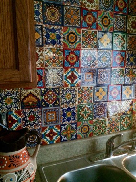 Mexican Tile Kitchen Backsplash Mexican Tile Backsplash Ideas