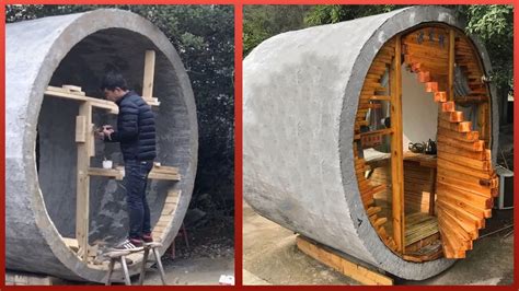 Download Concrete Pipes Transformed Into Tiny Homes Could B