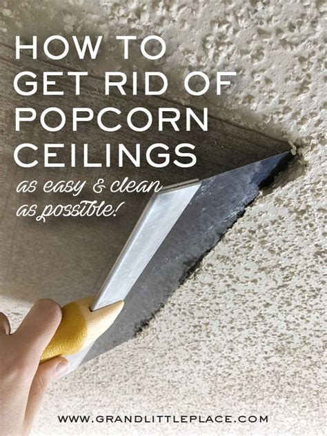 How To Remove Popcorn Ceiling Easily Ceiling Ideas