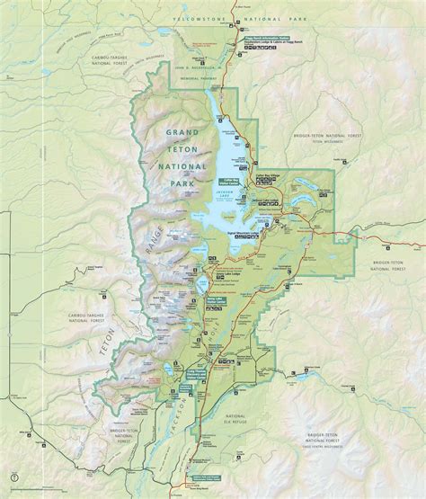 The Best Maps Of Grand Teton National Park Updated 2023