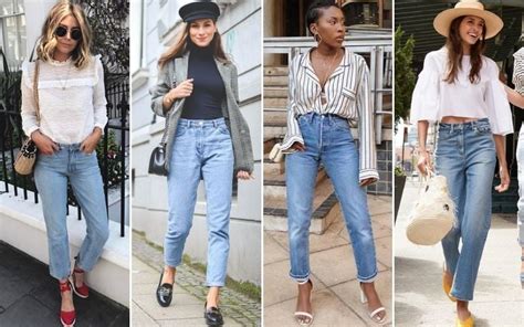 how to wear mom jeans with style 2021 outfit ideas