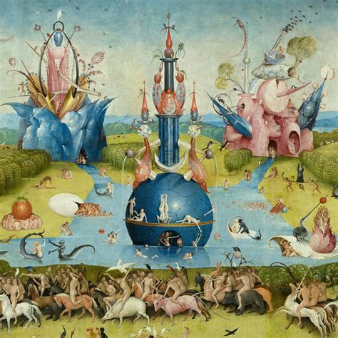 18 Notable Butts In Bosch S Garden Of Earthly Delights Classic