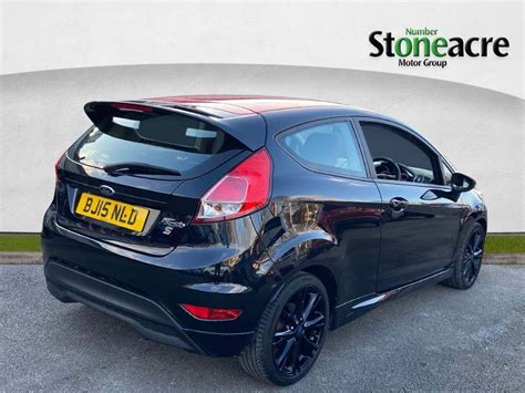 Used Ford Fiesta 10 Ecoboost 140 Zetec S Black 3dr Bj15nld Stoneacre