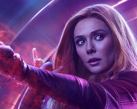 1280x1024 Wanda Maximoff In Avengers Infinity War New Poster 1280x1024