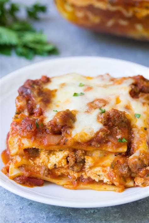 How To Make The Best Homemade Lasagna This Classic Lasagna Recipe Is