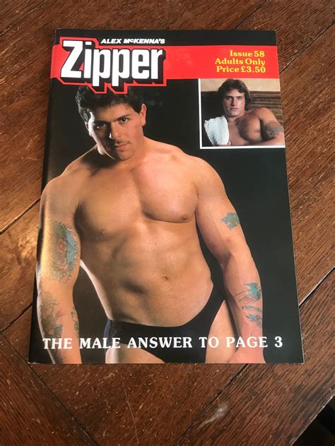 Zipper Magazine Issue Rare Vintage S Gay Interest Etsy