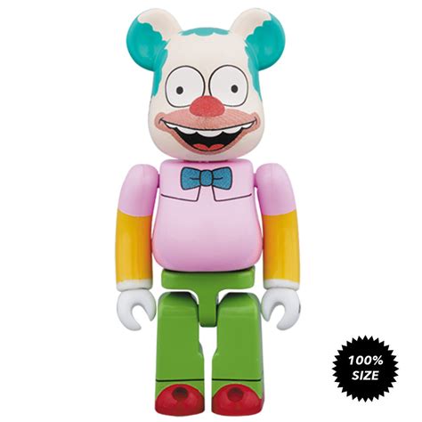 Krusty The Clown 100 Bearbrick Mindzai Toy Shop