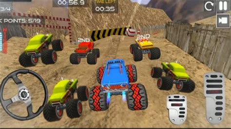 4x4 Offroad Monster Truck Racing Game Android Gameplay Fhd Car Racing