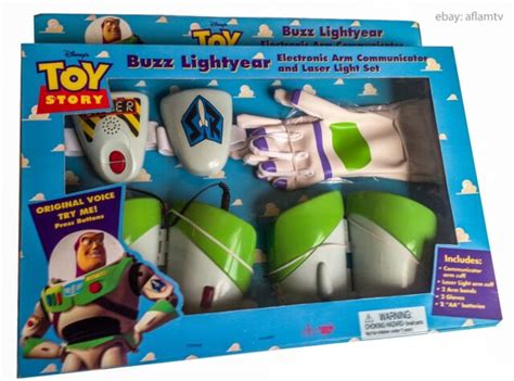 Toy Story Buzz Lightyear Electronic Arm Communicator Laser Light Disney