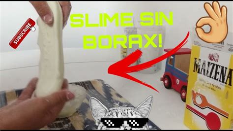 Como Hacer Slime Sin Borax Slime Casero Youtube