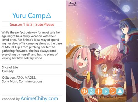 Anime Chiby Download Yuru Camp ゆるキャン Blu ray