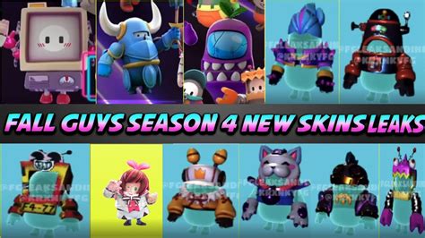 Fall Guys Season 4 New Leaked Skins And Unreleased Skins Youtube