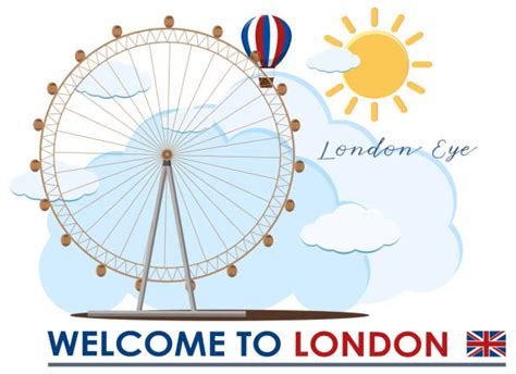 London Eye Illustrations Royalty Free Vector Graphics And Clip Art Istock