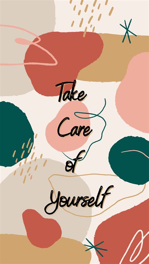 Inspiring Self Care Phone Wallpaper