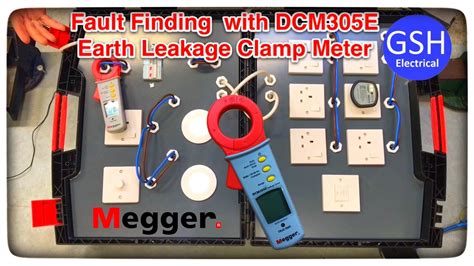 Electrical Fault Finding Earth Leakage Current Detected With The Megger