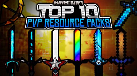 Top 10 Minecraft Pvp Textureresource Pack 171819 Youtube