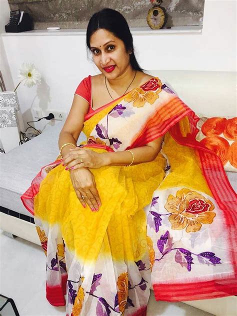 Madhuri Atluri Pure Chiffon Sarees Organza Saree Half Saree Designs Silk Saree Blouse Designs