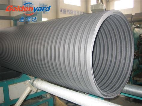 Large Diameter Hdpe Hollow Wall Spiral Drainage Pipeid