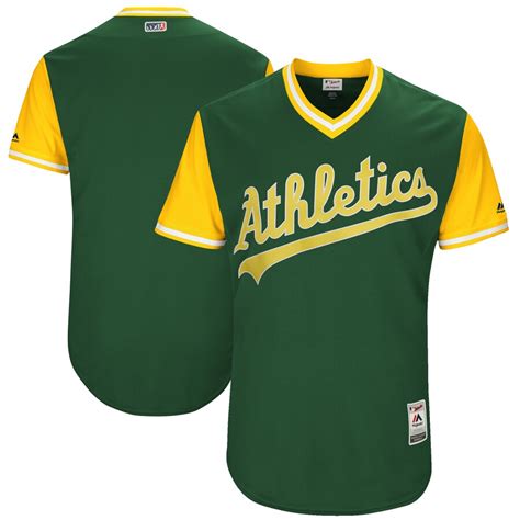 Oakland Athletics Majestic 2017 Players Weekend Authentic Team Jersey