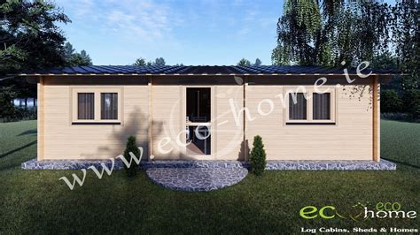 Eco Two Bed A Log Home 6m X 9m Log Cabin Ireland