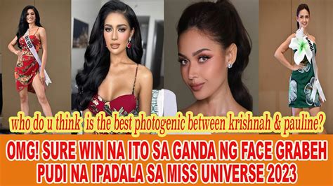 Pauline Amelinckx At Krishnah Gravidez Agaw Pansin Latest Look Miss Universe Philippines 2023