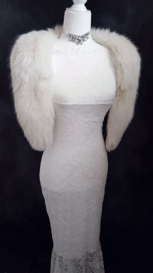 Luxury Vintage Fox Fur Stoles Norwegian Fox Fur Shawls And Wraps
