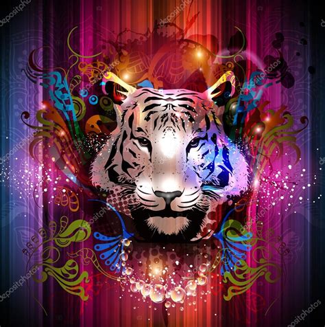 Tiger Decorative — Stock Photo © Valik4053022 38502385