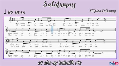 Salidumay Lyrics K12 Song With Tagalog Version Youtube