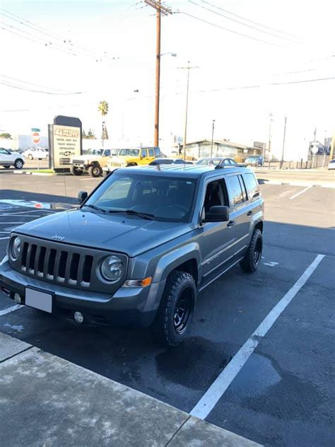 16 In Rim With Bf Goodrich 21565r16 All Terrain Jeep Patriot Lifted