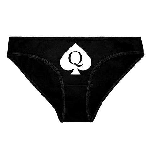 Queen Of Spades Knickers Naughty Underwear Ddlg Bbc Hot Wife Bondage Sub Qos Ebay