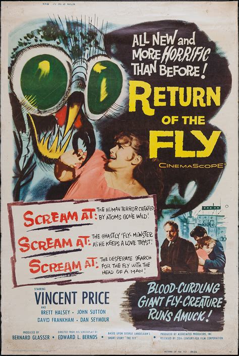 The Return Of The Fly Us 60 X 40 Poster Picture Palace Movie Posters
