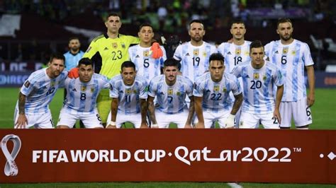argentina en qatar 2022 plantilla jersey grupo