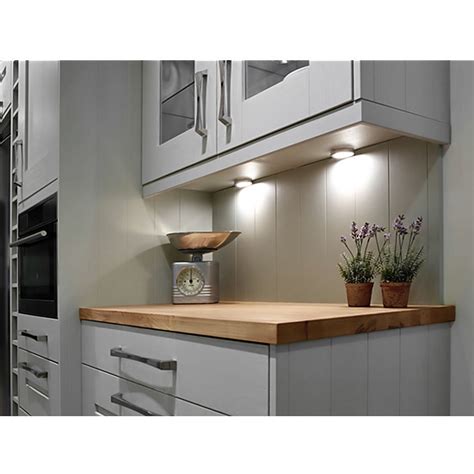 There was a time when installing undercabinet lighting meant picking between chunky in kitchens where wall cabinets change height, such as to a shorter one above a sink, run wiring inside the adjacent. LED Under Cabinet Lighting Kit At More Than Half Off
