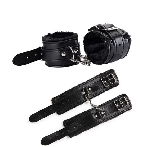 Pu Leather Handcuffssex Bondage Restraints Wrist Hand Cuffs Productadult Game Toys For Women