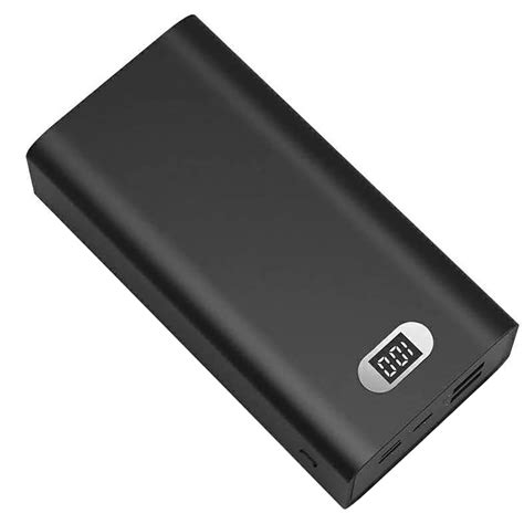 Baterie Externa JvGoal 30000mAh Afisaj LCD 2 X USB MicroUSB USB C