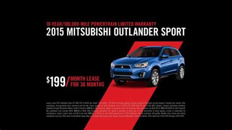 2015 Mitsubishi Outlander Sport Tv Commercial Every Mile Matters