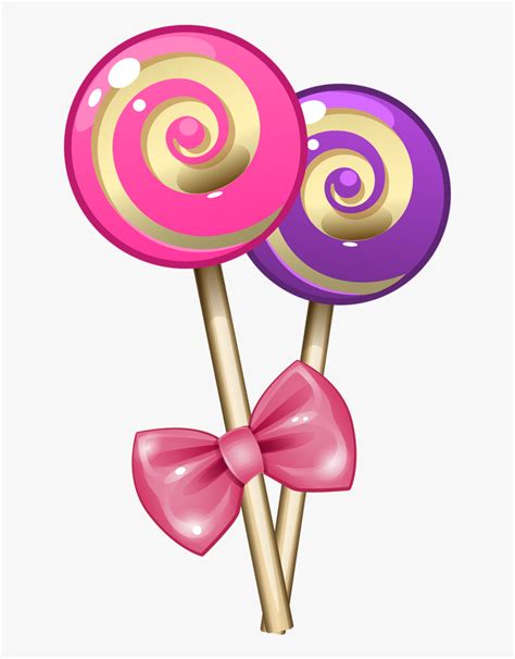 Candyland Lollipop Clipart Images